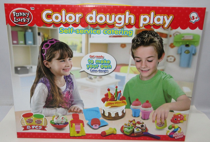 Color dough toys for kids